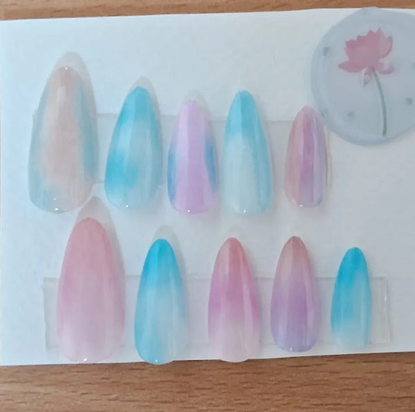 Pastel Ombré Press-On Nails